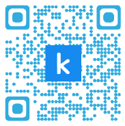 QR code à scanner avec votre telephone ou tablette pour accéder à Klaro